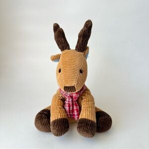 Pottery Barn Kids Corduroy Reindeer Plush